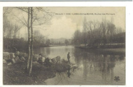 Delcampe - LAMALOU LES BAINS - Rocher Des Pêcheurs - Cachet "St Pons à Bédarieux (128467) - Lamalou Les Bains