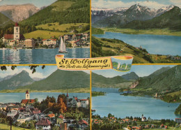 Delcampe - Österreich St Wolfgang Salzkammergut Malerischer Wolfgangsee Und Alpine #SBD264.A - St. Wolfgang