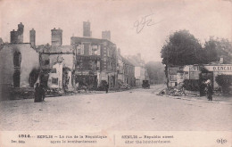 Delcampe - 60 SENLIS RUE DE LA REPUBLIQUE APRES LE BOMBARDEMENT - Senlis