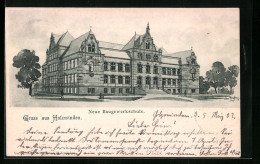 Delcampe - AK Holzminden, Neue Baugewerkschule - Holzminden