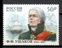 Delcampe - Russia 2020 Rusia / Ships Boats MNH Barcos Bateaux Schiffe / Cu18226  41-16 - Barcos