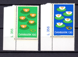 Delcampe - DENMARK 1977 NORDIC COOPERATION FOR PROTECTION OF THE ENVIRONMENT (water Lilies) MNH - Neufs