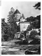 Delcampe - ASOP1-0067-24 - BOURDEILLES - L'eglise Et La Dronne - Nontron