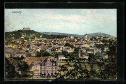 Delcampe - AK Coburg, Teilansicht Aus Der Vogelschau - Coburg