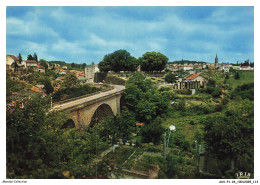 Delcampe - AUVP1-0058-24 - NONTRON - Le Viaduc Et Vue D'ensemble - Nontron