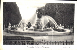 Delcampe - CPA Paris La Fontaine Carpeaux - Parks, Gärten