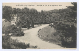 Delcampe - Evaux Les Bains, Une Allée Du Parc Sur Le Ruisseau Des Bains (lt12) - Evaux Les Bains