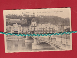 Delcampe - Dinant, Le Pont, L'Hôtel Des Postes Et Le Faubourg Saint-Médard - Dinant