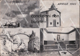 Delcampe - Ah730 Cartolina Ricordo Della Consacrazione Del Santuario Di S.lucia In Fontia - Massa