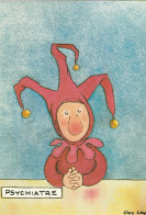 Delcampe - CIRQUE.  ILLUSTRATEUR.  D. LAY  " LE PSYCHIATRE.           EDIT. DECOREVE. - Cirque