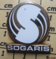Delcampe - Pin512d    MARQUE SOGARIS Par DUSEAUX Plate-Forme Logistique Sogaris Est Une Zone Industrielle De La Ville De Rungis - Marche