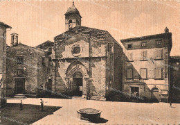 Delcampe - Bc960 Cartolina Monte Savino Piazza Di Monte E Chiesa Arciptetrale Arezzo - Arezzo