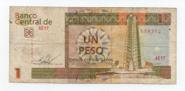 Delcampe - CUBA 1 PESO 2013 PICK FX46 LOOK SCANS - Cuba