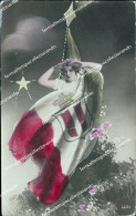 Delcampe - Cn81  Cartolina Militare Bandiera Savoia Donna Woman Www1 1 Guerra - Regimente