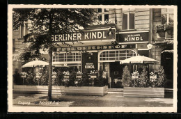Delcampe - Foto-AK Berlin-Charlottenburg, Gasthaus Der Friedrichshof, Kaiser Friedrichstrasse 5a, Eingang - Charlottenburg