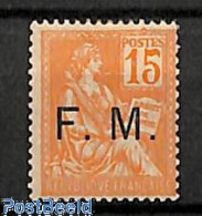 Delcampe - France 1901 Military Stamp 1v, Unused (hinged) - Unused Stamps