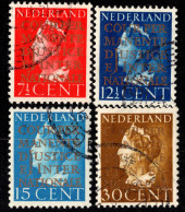 Delcampe - Netherlands Scott O16-O19 Used. - Service
