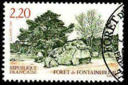 Delcampe - France Poste Obl Yv:2586 Mi:2718 Forêt De Fontainebleau (TB Cachet Rond) - Arbres