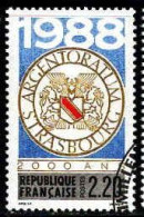 Delcampe - France Poste Obl Yv:2552 Mi:2688 Bimillénaire De Strasbourg (TB Cachet Rond) - Briefmarken
