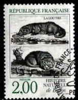 Delcampe - France Poste Obl Yv:2539/2542 Série Nature De France 6.Histoire Naturelle De Buffon (TB Cachet Rond) - Andere & Zonder Classificatie