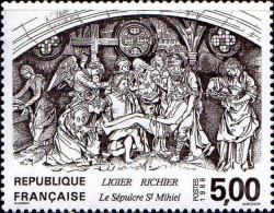 Delcampe - France Poste N** Yv:2553 Mi:2689 Ligier Richier Le Sépulcre St Mihiel - Skulpturen