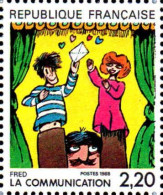 Delcampe - France Poste N** Yv:2506 Mi:2641 La Communication Fred - Comics