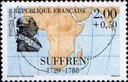 Delcampe - France Poste N** Yv:2518 Mi:2656A Pierre André De Suffren Marin - Explorateurs