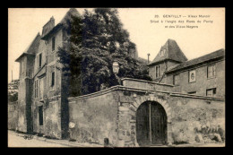 Delcampe - 94 - GENTILLY - VIEUX MANOIR A L'ANGLE DES RUES DU PAROY ET DES VIEUX NOYERS - Gentilly