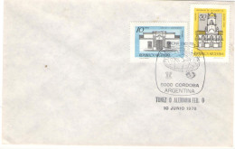 Delcampe - 1978 FOOTBALL WORLD CUP, CORDOBA  STADIUM,  WEST GERMANY VS TUNISIA, COMMEMORATIVE COVER, ARGENTINA - 1978 – Argentine