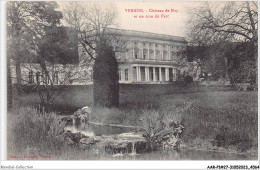 Delcampe - AARP1-0036 - VERNON - Chateau De BIZY Et Un Coin Du Parc - Vernon