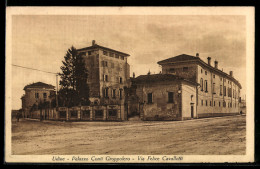 Delcampe - Cartolina Udine, Palazzo Conti Groppolero, Via Felice Cavallotti - Udine