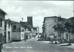 Delcampe - Cp530 Cartolina Calcinaia Piazza Veneto Provincia Di Pisa Toscana - Pisa