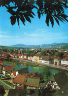 Delcampe - Gernsbach Murgtal BW Murgtal Murg Fluss Bruecke Altstadt Schwarzwald Berge Fachw - Gernsbach
