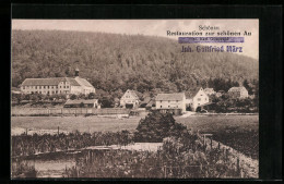 Delcampe - AK Gemünden, Kloster Schönau, Restauration Zur Schönen Au, Bes. Karl Gösswald - Gemünden