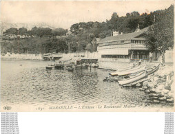 Delcampe - MARSEILLE L'ESTAQUE LE RESTAURANT  MISTRAL - L'Estaque