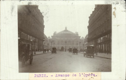 Delcampe - CARTE PHOTO Paris Avenue De L Opera - Autres Monuments, édifices