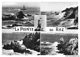 Delcampe - BJ-BFP1-0603-29 - LA-POINTE-DU-RAZ - Extreme Pointe - Vue Générale - Le Moine Couché - Le Menhir - La Pointe Du Raz