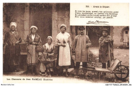 Delcampe - ASGP17-1084-FOLKLORE - LES CHANSONS DE JEAN RAMEAU ILLUSTREES - 211 - AVANT LE DEPART - Musik