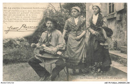 Delcampe - ASEP5-0349-FOLKLORE - La Vieille Chanson Berriaude - Ah - Qu'c'est Biau Ca Qu'tu Jou' - Mon Pierre - Musik