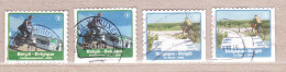 Delcampe - 2010 Nr 4054-55a Gestempeld,alle Verschillende Zegels Uit Boekje B114.Toeristische Zegels- Timbres Touristique. - Gebraucht