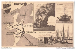 Delcampe - AYXP1-0047-29 - BREST - Une Carte - Pointe De Dinan - Le Carnot - Sur Le Quai Camaret - Brest