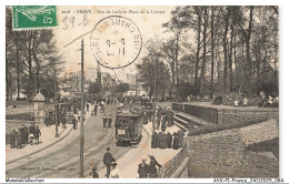 Delcampe - AYXP1-0043-29 - BREST - Rue De Paris Et Place De La Liberté - Brest