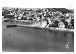 Delcampe - CS-BFP1-0668-29 - En Avion Au-dessus De LOCQUIREC - Vue Panoramique Du Port - Locquirec