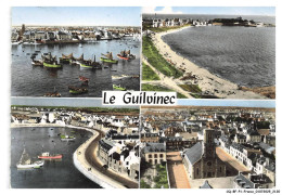 Delcampe - CQ-BFP1-1061-29 - LE GUILVINEC - En Avion Au-dessus - Guilvinec