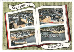 Delcampe - CQ-BFP1-1060-29 - LE GUILVINEC - L'église - Place Tal-ar-groas - Le Pont - Vue Panoramique De Lechaigat - Guilvinec