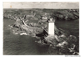 Delcampe - CQ-BFP1-1009-29 - LE CONQUET - En Avion Au-dessus - Phare De La Pointe Kermorvan - Le Conquet