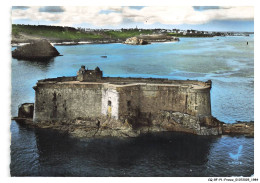 Delcampe - CQ-BFP1-0993-29 - CARANTEC - En Avion Au-dessus - Chateau Du Taureau - Baie De Morlaix - Carantec