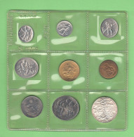 Delcampe - 1978 San Marino Serie Set Coin Saint Marin 9 Coins Commemorativo Del 1 Maggio - San Marino