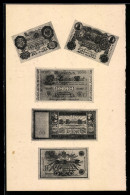 Delcampe - AK Reichsbanknoten, 20 Mark, 50 Mark, 1000 Mark, 100 Mark, Geldscheine - Monnaies (représentations)