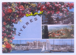 Delcampe - {103105} 83 Var Hyères Les Palmiers, Multivues; Divers Aspects, Vue Générale, Port - Hyeres